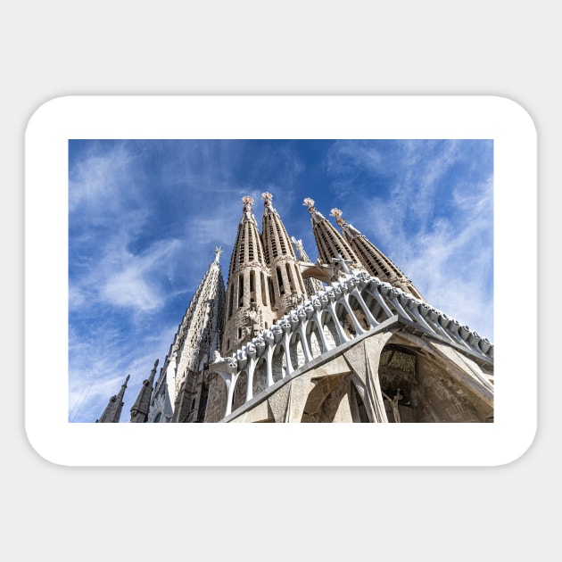 Sagrada Familia Sticker by Memories4you